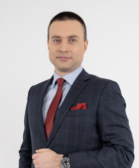 Prowadzący wykład - mec. Oskar Luty